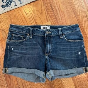 Paige denim shorts size 27